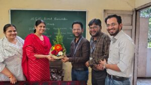 Felicitation of Moderator